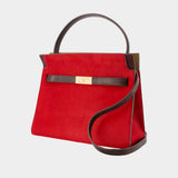 Lee Radziwill Small Double Purse - Tory Burch - Leather - Red