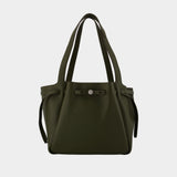 Romy Shopper Bag - Tory Burch - Leather - Green