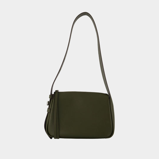 Romy Small Shoulder Bag - Tory Burch - Leather - Khaki