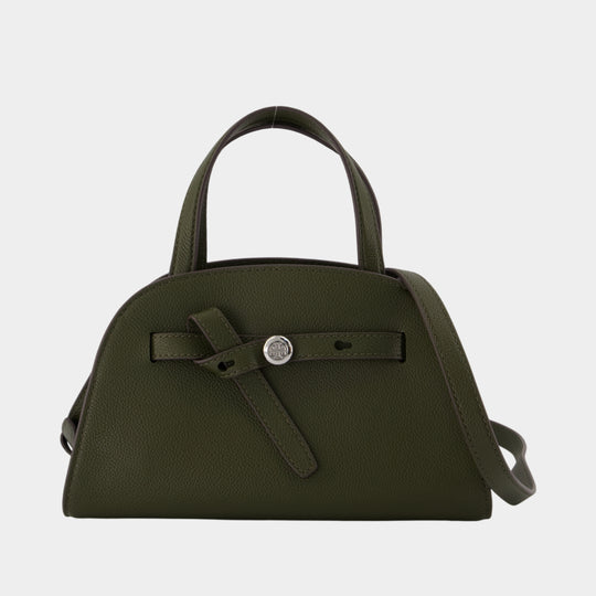 Romy Small Bauletto Purse - Tory Burch - Leather - Green
