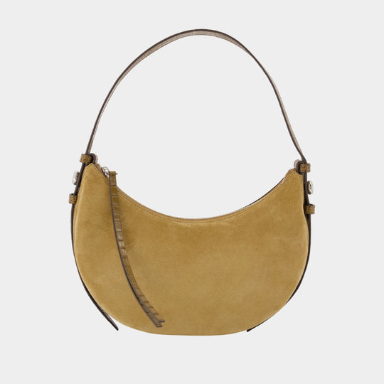 Romy Half Moon Purse - Tory Burch - Leather - Beige