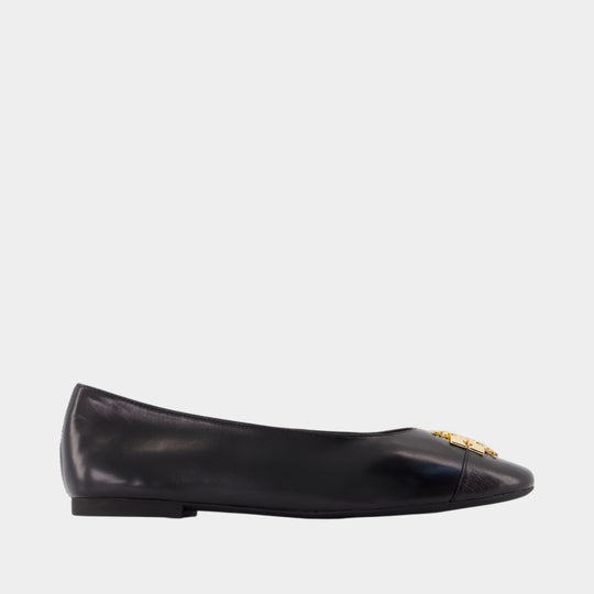 Charlie Ballerinas - Tory Burch - Leather - Black