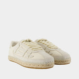 Canvas Pacific Bones Sneakers - Amiri - Canvas - Beige