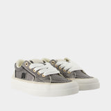 Pebbled Sunset Skate Sneakers - Amiri - Leather - Black