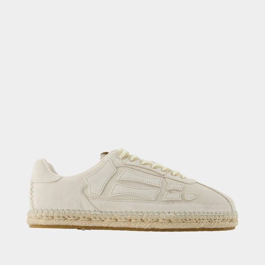 Espadrille Pacific Bones Sneakers - Amiri - Leather - Beige