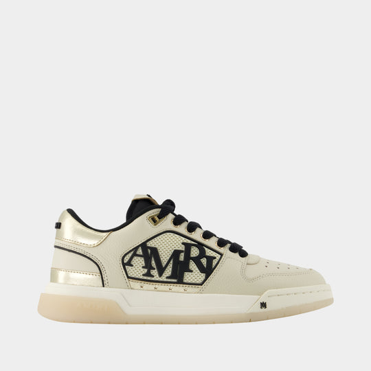 Classic Low Sneakers - Amiri - Leather - Beige
