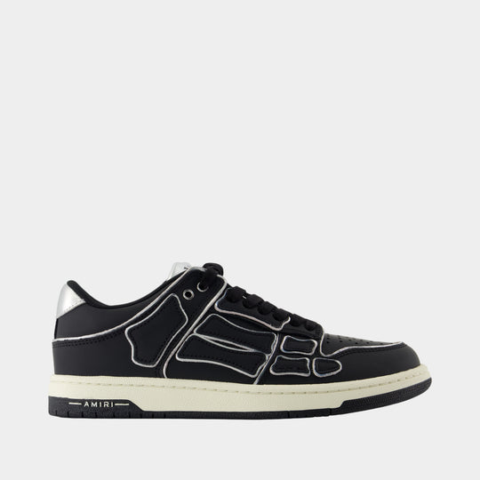 Skel Top Low Sneakers - Amiri - Leather - Black