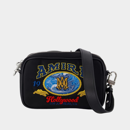 Logo Camera Crossbody - Amiri - Synthetic - Black
