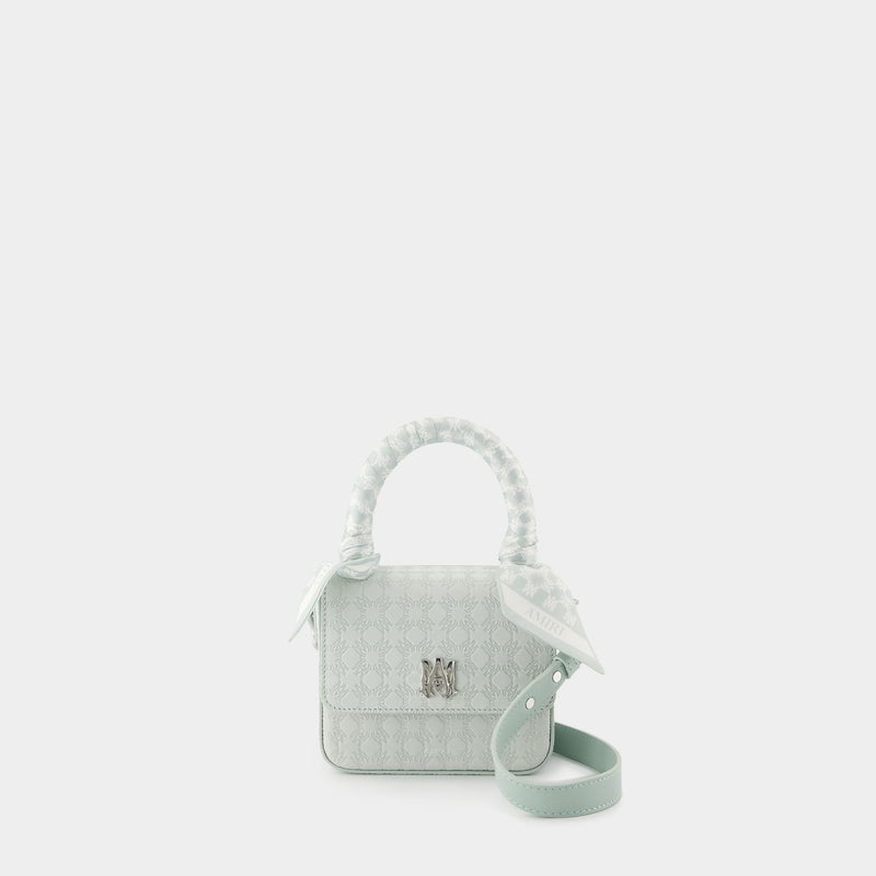 Ma Quad Micro Purse - Amiri - Leather - Blue