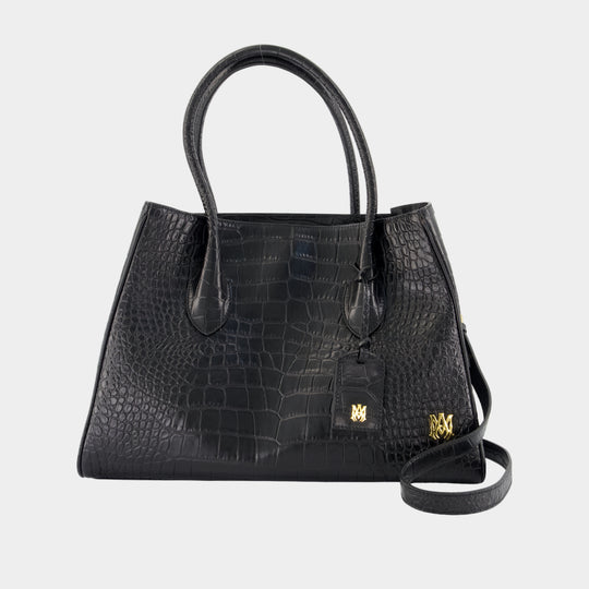 Honey 40 Shopper Bag - Amiri - Leather - Black