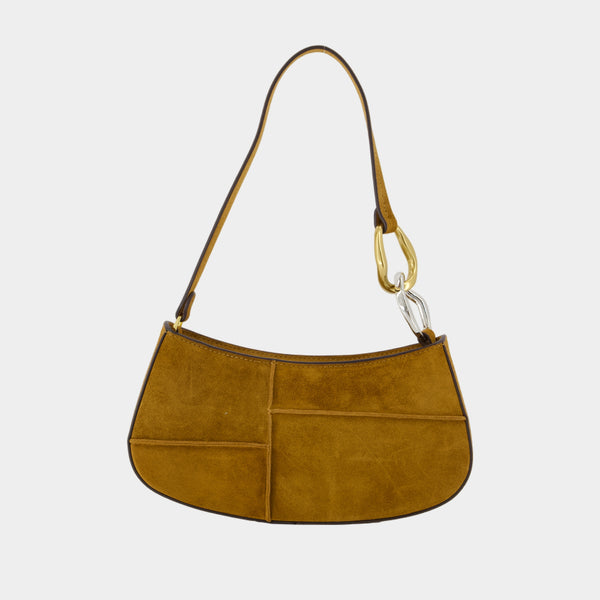 Ollie Shoulder Bag - Staud - Leather - Brown