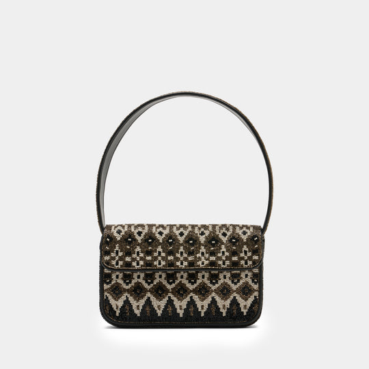 Tommy Beaded Shoulder Bag - Staud - Viscose - Multicolor