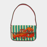 Tommy Beaded Shoulder Bag - Staud - Synthetic - Multicolor