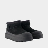 M Cl Ultra Mini Weather Hybrid Boots - UGG - Leather - Black