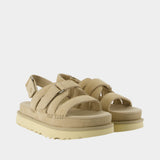 Goldenstar Gleam Sandals - UGG - Leather - Beige