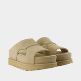 Goldenstar Hi Cutout Sandals - UGG - Leather - Beige