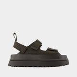 Goldenglow Embossed Sandals - UGG - Synthetic - Black