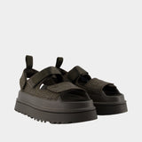 Goldenglow Embossed Sandals - UGG - Synthetic - Black