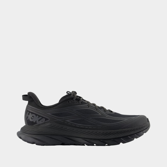 M Mach Remastered Sneakers - Hoka - Synthetic - Black