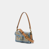 Tabby 26 Shoulder Bag - Coach - Cotton - Blue
