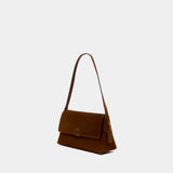 Ny Flap Sm Shoulder Bag - Coach - Leather - Brown