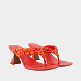 Abi Pumps - Cult Gaia - Leather - Red