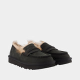 W Ellis Loafers - UGG - Leather - Black