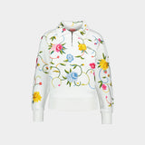 Wildflower Sweatshirt - Kenzo - Cotton - White