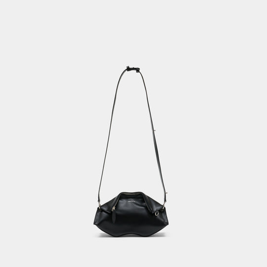 Manta Clutch - Alexander McQueen - Leather - Black