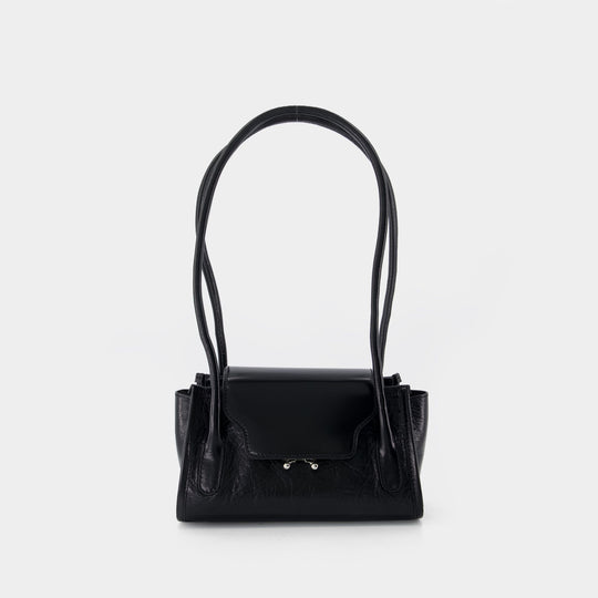 Trunkette Mini Shoulder Bag - Marni - Leather - Black