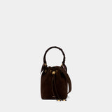 Micro Ma Shoulder Bag - Amiri - Leather - Brown