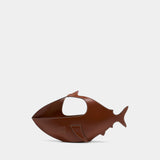 Shark Bag - Staud - Leather - Multicolor