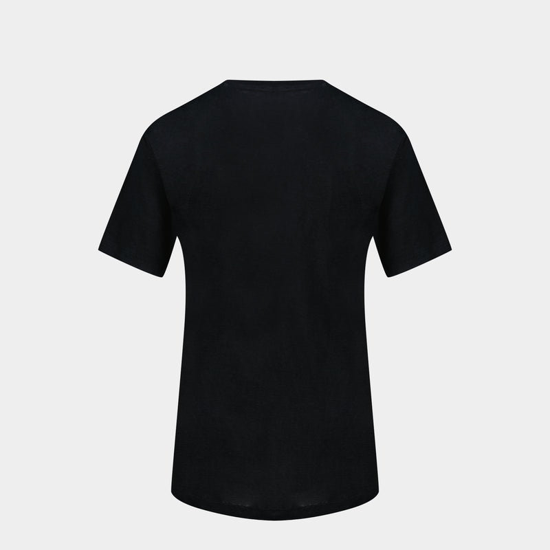 Zewel Gz T-Shirt - Isabel Marant - Linen - Black