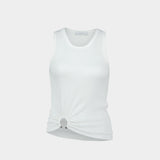 T-Shirt - Rabanne - Cotton - White