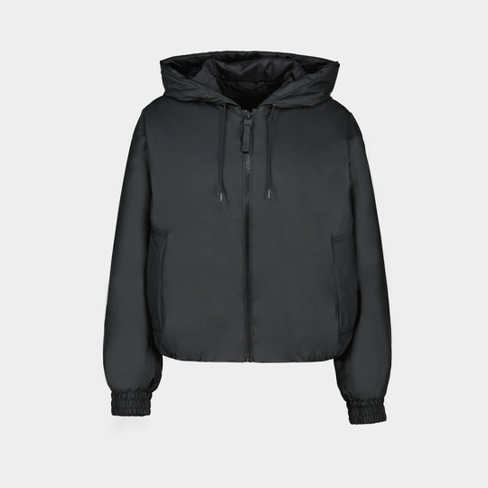 Lohja Insulated Bomber W Jacket W3t1 - RAINS - Synthetic - Black