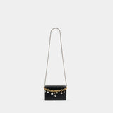 Small Skull Crossbody - Alexander McQueen - Leather - Black