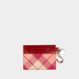 Card Holder - Vivienne Westwood - Leather - Pink