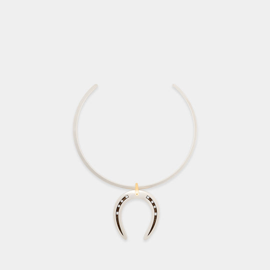 Choker necklace - Isabel Marant - Metal - Silver-plated