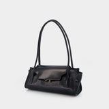 Trunkette Shoulder Bag - Marni - Leather - Black