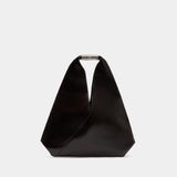 Japanese Media Shoulder Bag - MM6 Maison Margiela - Leather - Brown