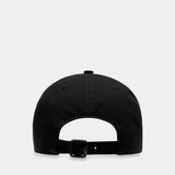 Cap - Burberry - Cotton - Black