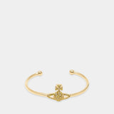 Grace Open Bangle Bracelet - Vivienne Westwood - Metal - Gold