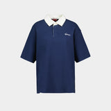 Gots Varsity Relax Polo - Kenzo - Cotton - Blue