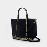 S Shopper Bag - Vanessa Bruno - Cotton - Black