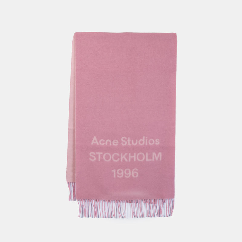 Fn Ux Scar000465 Scarf - Acne Studios - Wool - Pink