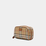 LS Small Toiletry Bag - Burberry - Synthetic - Multi