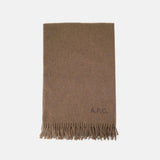Alix Brodee Scarf - A.P.C. - Wool - Brown