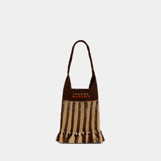Praia Small Tote Bag - Isabel Marant - Raffia - Multi