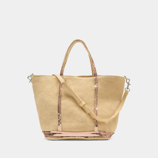 S Shopper Bag - Vanessa Bruno - Linen - Beige
