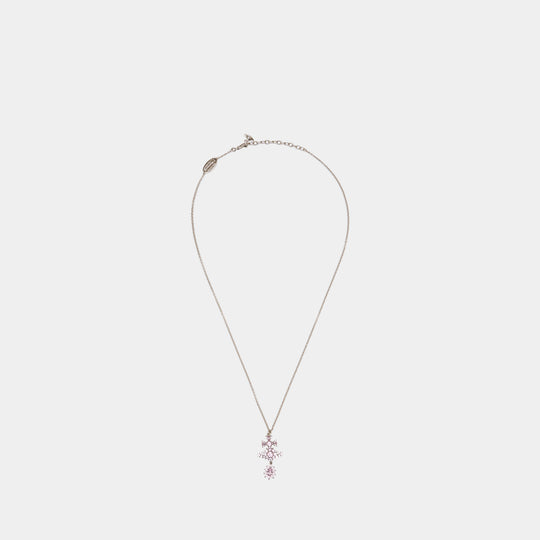 Masha Necklace - Vivienne Westwood - Metal - Pink